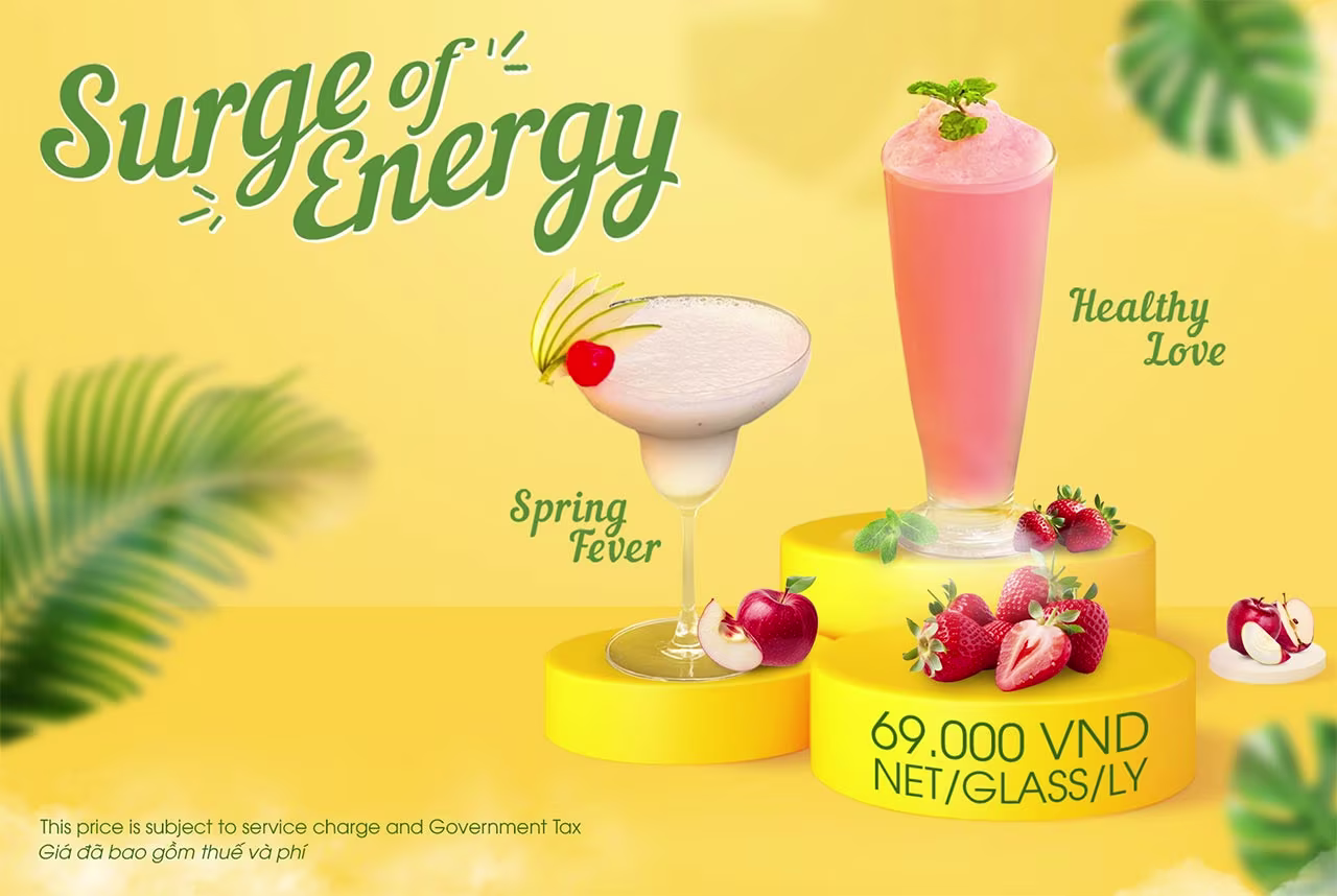 "Surge of Energy" Offer - Healthy Smoothies